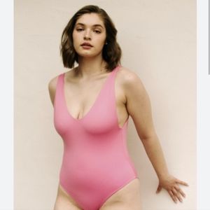 Londre The Minimalist Swimsuit Size Medium in Light Pink BNWT